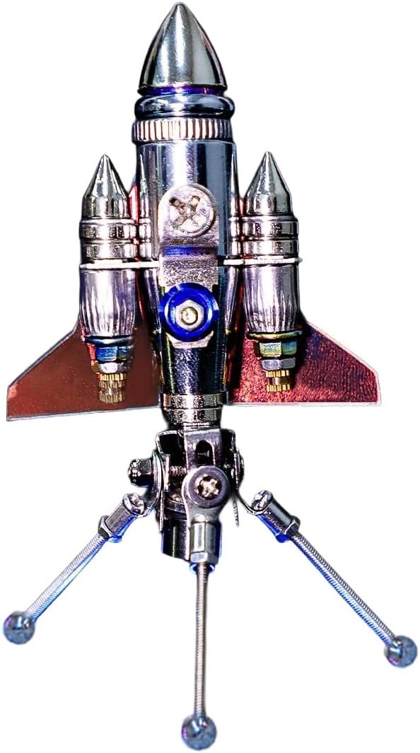 MOSTARLE Galaxy Explorer 3D LED Space Model Kit Desk Decor,UFO - Image 2