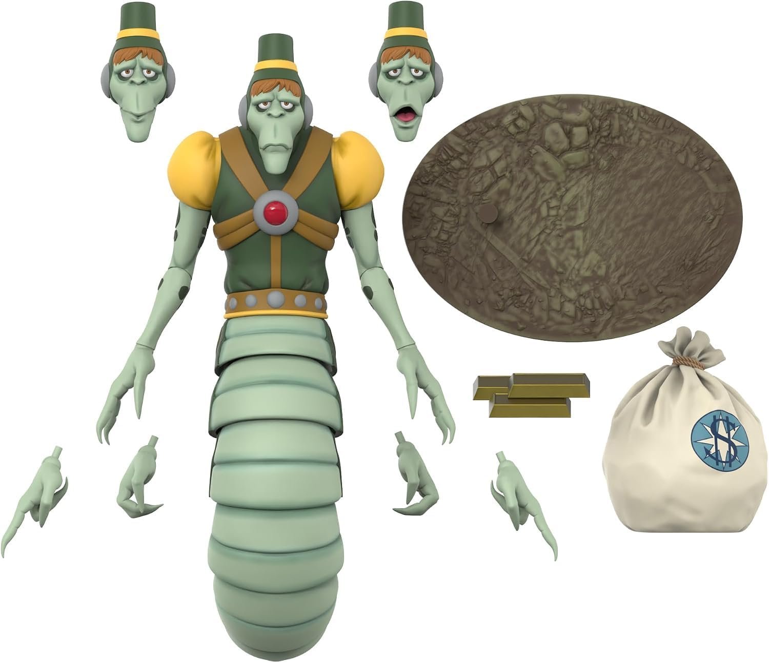 Super7 ULTIMATES! SilverHawks Steelwill (VAC Metal Toy Version) - 7" SilverHawks Action Figure with Accessories Classic Cartoon Collectibles - Image 7