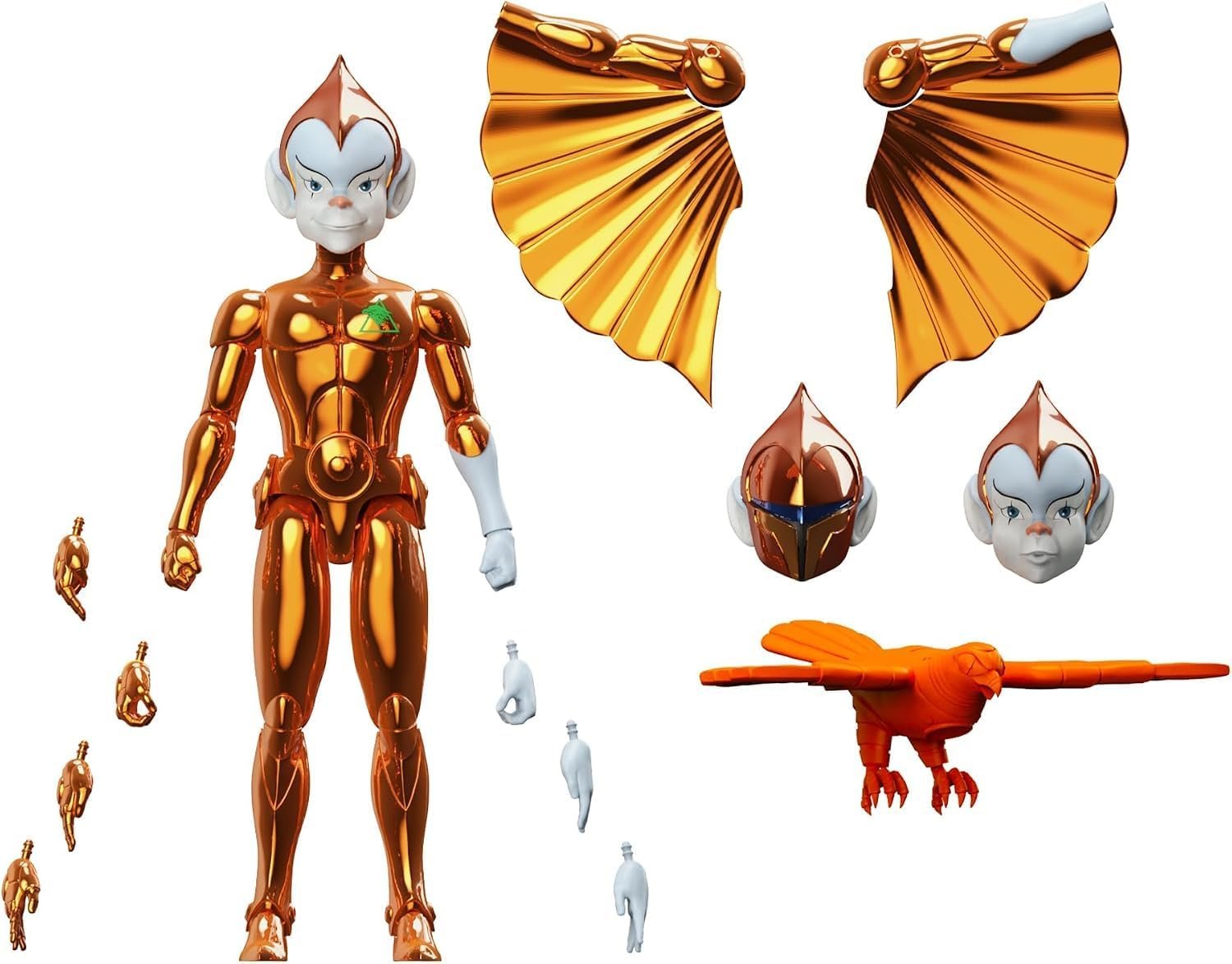 Super7 ULTIMATES! SilverHawks Steelwill (VAC Metal Toy Version) - 7" SilverHawks Action Figure with Accessories Classic Cartoon Collectibles - Image 10